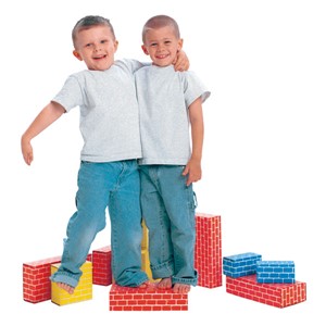 ImagiBricks Giant Building Blocks - Assorted - 40 Pieces